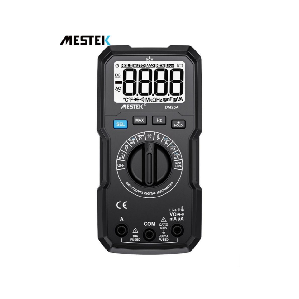 MESTEK DM95A Otomatik Aralık Taşınabilir Mini Multimetre