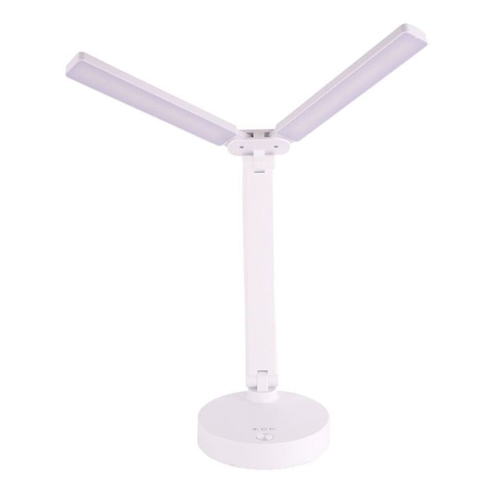 ACK AF11-10018 Şarjlı LED Masa Lambası, Ayarlanabilir Dokunmatik Işık, Çalışma ve Okuma Lambası