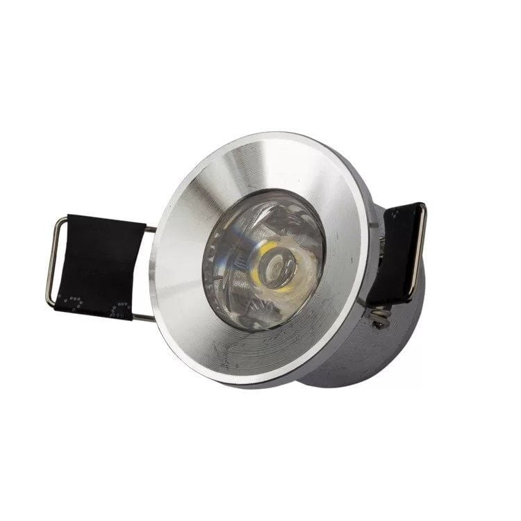 NOAS YL94-0152 3200k Günışığı 2w Krom Yildiz Spot