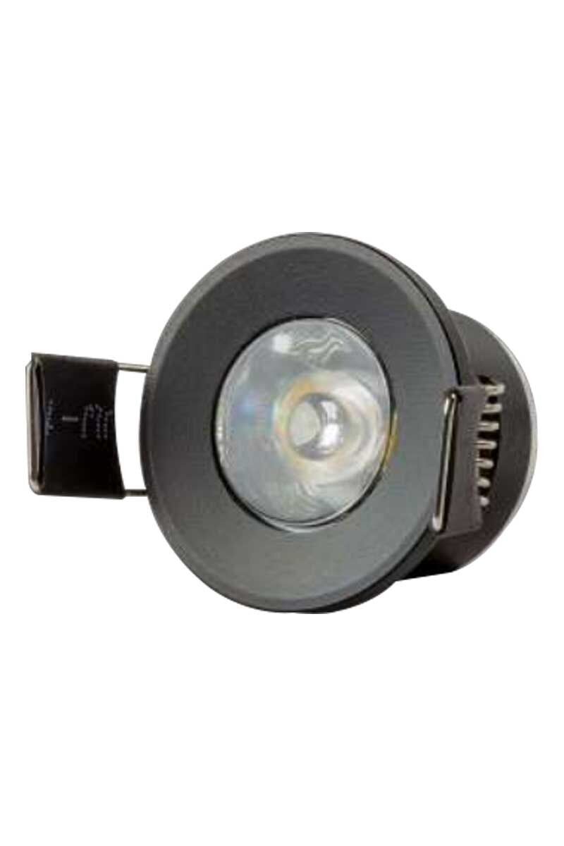 NOAS YL94-2151 6500k Beyaz Işık 2w Siyah Yildiz Spot