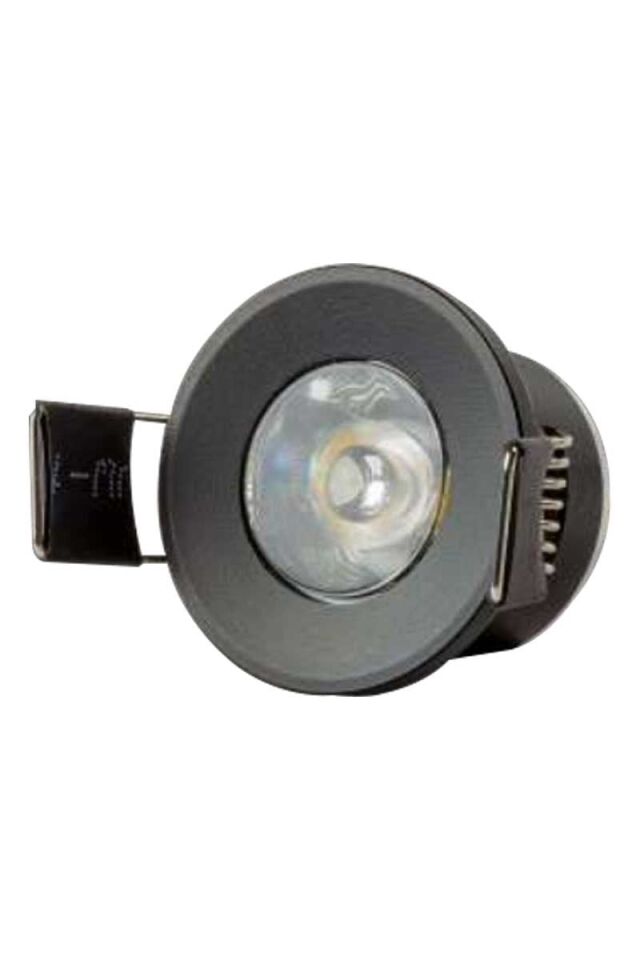 NOAS YL94-2151 6500k Beyaz Işık 2w Siyah Yildiz Spot