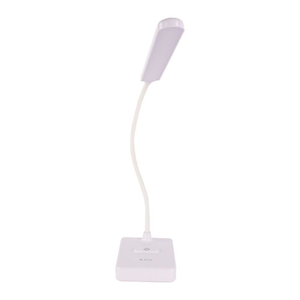 ACK AF11-10016 Şarjlı LED Masa Lambası, Ayarlanabilir Dokunmatik Işık, Çalışma ve Okuma Lambası