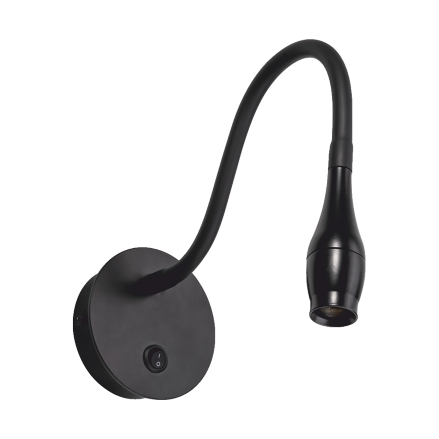 CATA CT-5232 Siyah 3W 3200K Gün Işığı Baykuş Dekoratif Led Aplik