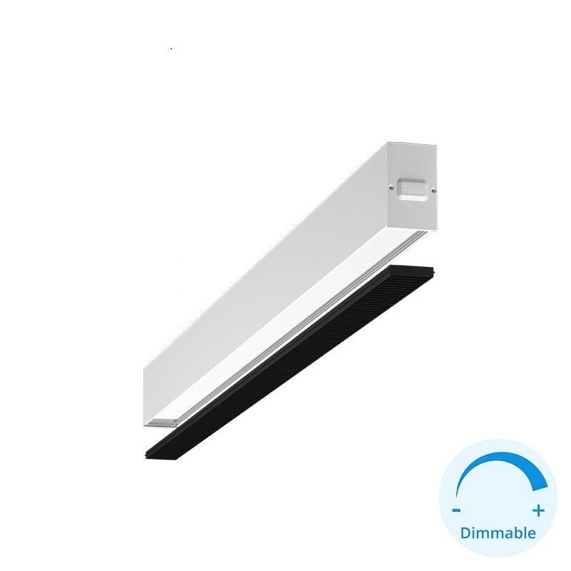 GOYA GY 8054-90 26 Watt Beyaz Kasa 90 cm Kamaşma Önleyicili Sıva Üstü DİMLİ Lineer Armatür