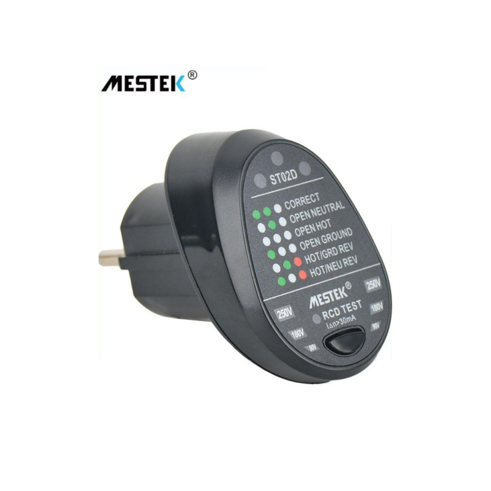 MESTEK ST02D Priz Test Cihazı
