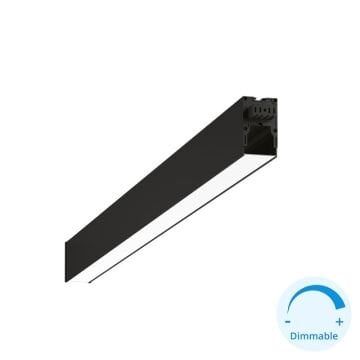 GOYA GY 8056-90 26 Watt Siyah/Beyaz Kasa 90 cm Eklenebilir Sıva Üstü DİMLİ Lineer Armatür
