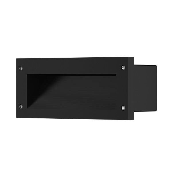 GOYA GY 6243 3 Watt Sıva Altı Siyah Dikdötgen Dış Mekan LED Merdiven Armatürü