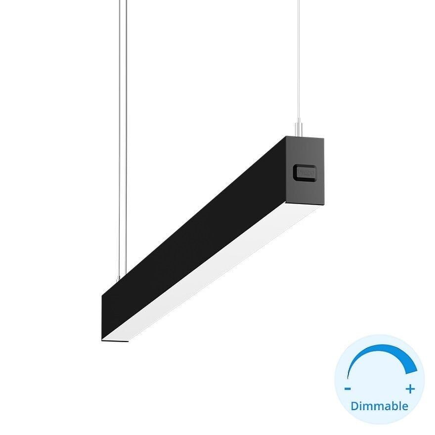 GOYA GY 8032-60 26 Watt Siyah/Beyaz Kasa 60 cm DİMLİ Lineer Sarkıt Armatür