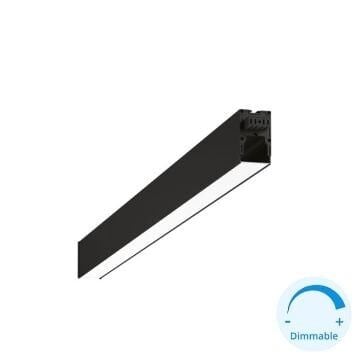 GOYA GY 8057-60 26 Watt Siyah/Beyaz Kasa 60 cm Eklenebilir Sıva Üstü DİMLİ Lineer Armatür
