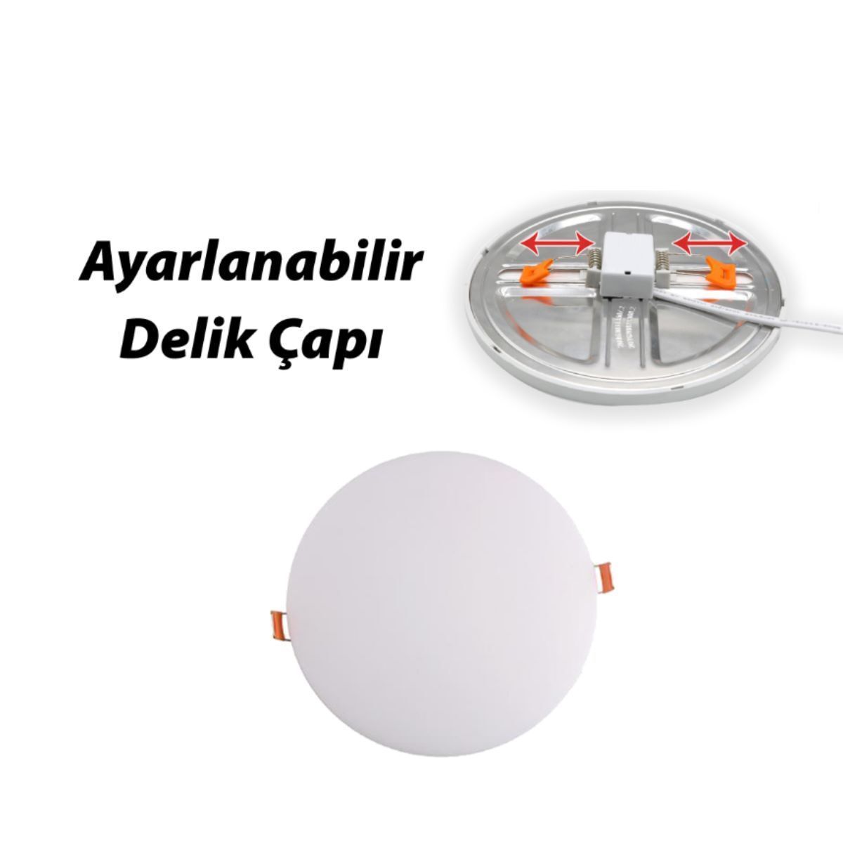 NOAS YL12-3601 36w 3200k Günışığı Sıva Altı Plus Ayarlanabilir LED Panel