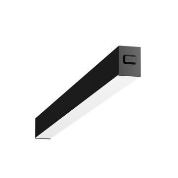 GOYA GY 8033-90 Siyah/Beyaz Kasa 52 Watt 90 cm Sıva Üstü DİMLİ Lineer Armatür