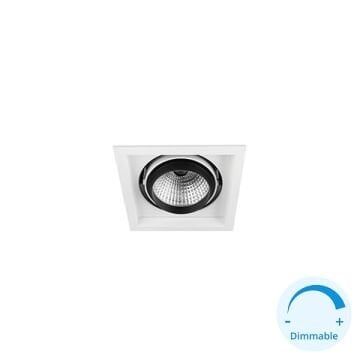 GOYA GY 3041-30 Beyaz-Siyah Kasa 30 Watt Dimli LED Mağaza LED Spotu