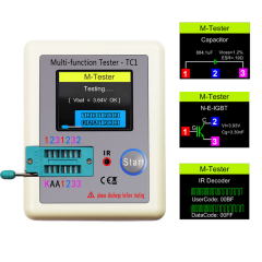 Fnirsi LCR-TC1 Çok Fonksiyonlu 1.8 Inch TFT Ekran Test Cihazı