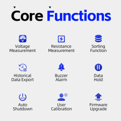 Fnirsi HRM-10 Pil Voltajı Dahili Direnç Test Cihazı