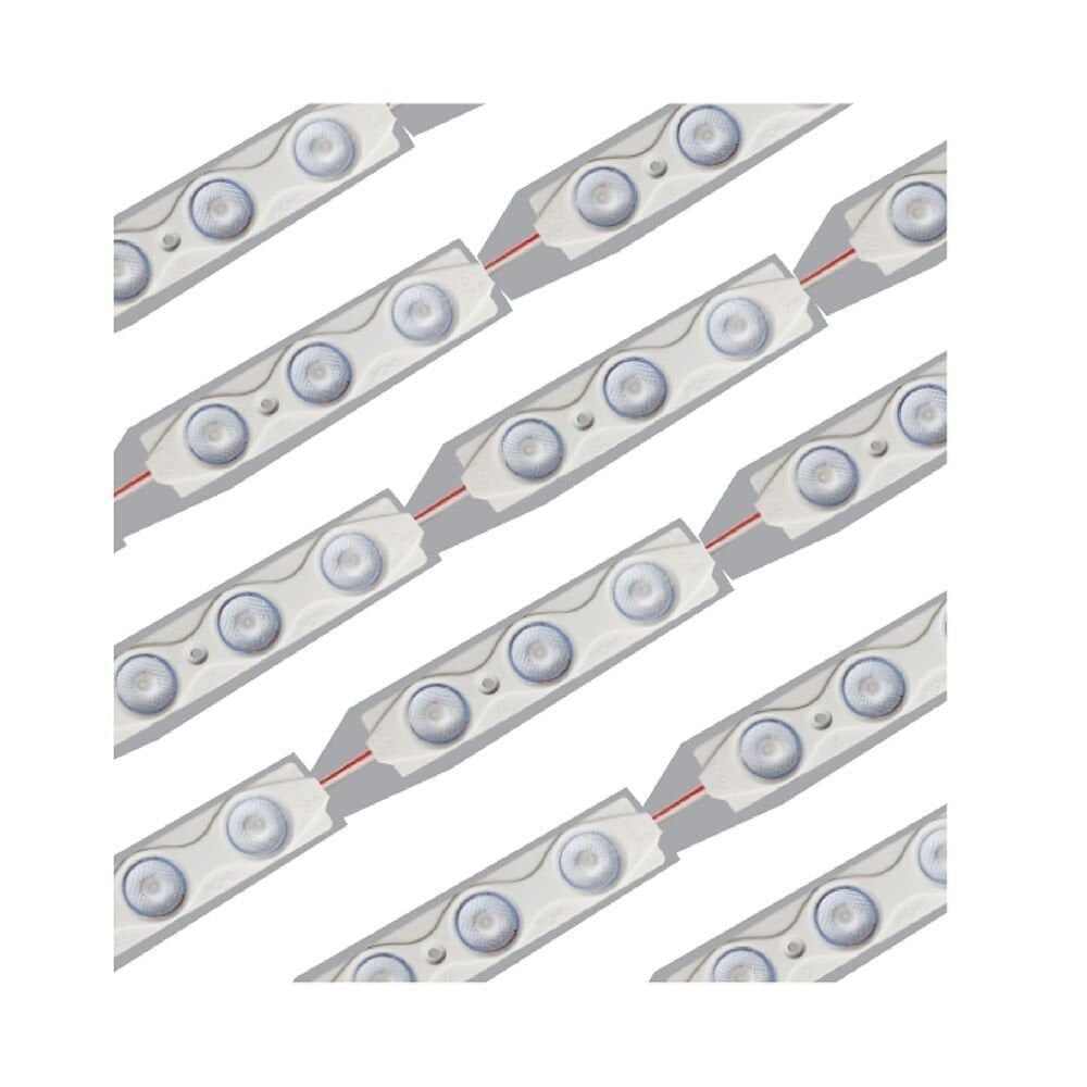 ACK AS04-00201  100 Adet Şeffaf Üçlü LED Modül 4000K