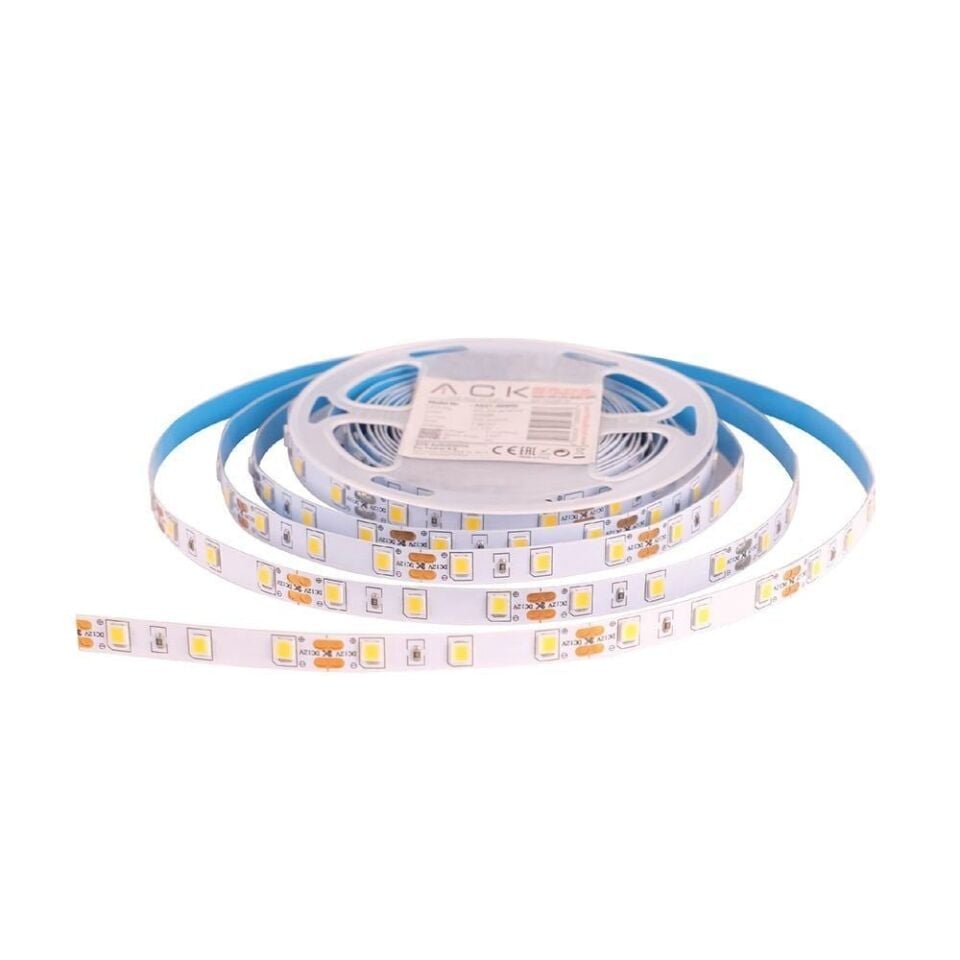 ACK AS01-00806  5 Metre Mavi Işık 7W 4040 60 LED'li Şerit LED