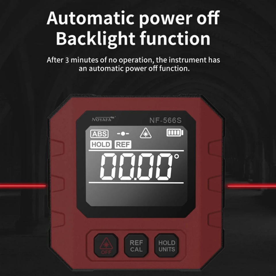 NOYAFA NF-566S Dijital İnklometre Eğim Ölçer