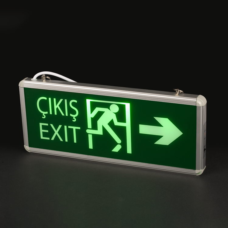 NOAS YLX-1003 3w Sağ-sol Çift Yönlü Led'li Çikiş Armatürü