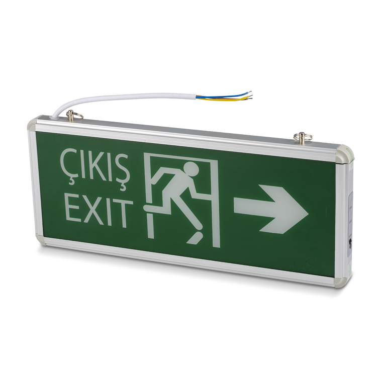 NOAS YLX-1003 3w Sağ-sol Çift Yönlü Led'li Çikiş Armatürü