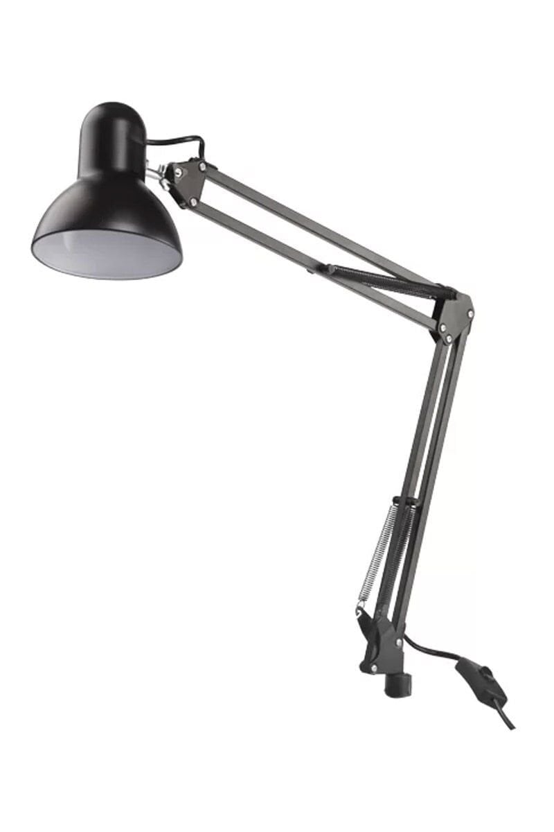 NOAS YL86-1311 Köln Mengeneli E27 Duy Siyah Masa Lambası