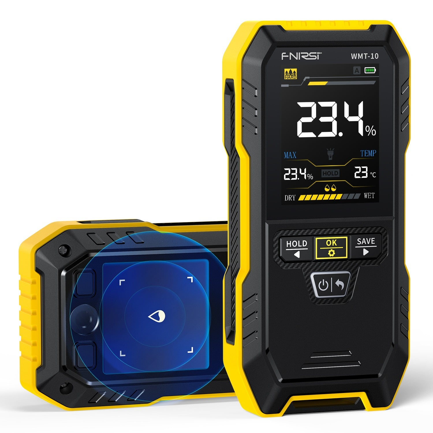 Fnirsi WMT-10 Temassız Endüktif Ahşap ve Duvar Nem Ölçer Higrometre