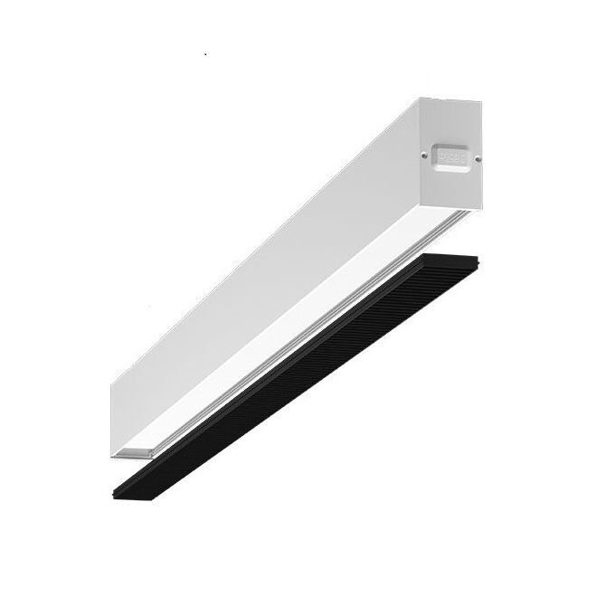GOYA GY 8055-150 Beyaz Kasa 65 Watt 150 cm Kamaşma Önleyicili Sıva Üstü DİMLİ Lineer Armatür