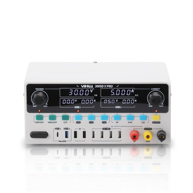 YIHUA 3005D V PRO 30V 5A Dijital Doğrusal DC Güç Kaynağı