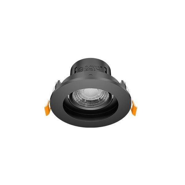 GOYA GY 1741-8 8 Watt Siyah Sıva Altı Yuvarlak LED Spot