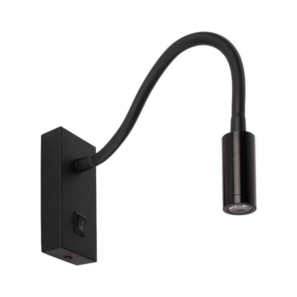 ACK AH09-00305 3W 3000K Gün Işığı LED Spiralli Aplik Krom