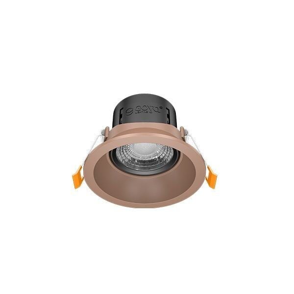 GOYA GY 1735-8 8 Watt Rose-Siyah Sıva Altı Yuvarlak LED Spot