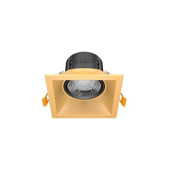 GOYA GY 1736-8 8 Watt Gold-Siyah Kasa Sıva Altı Yuvarlak LED Spot