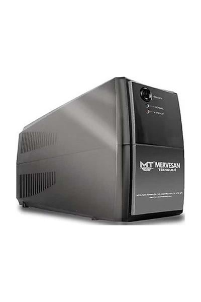 Mervesan MT-UPS-800 800 VA/480 W 220 ± 5 VAC 50/60 Hz 1 Φ Line İnteractive Kesintisiz Güç Kaynağı/UPS
