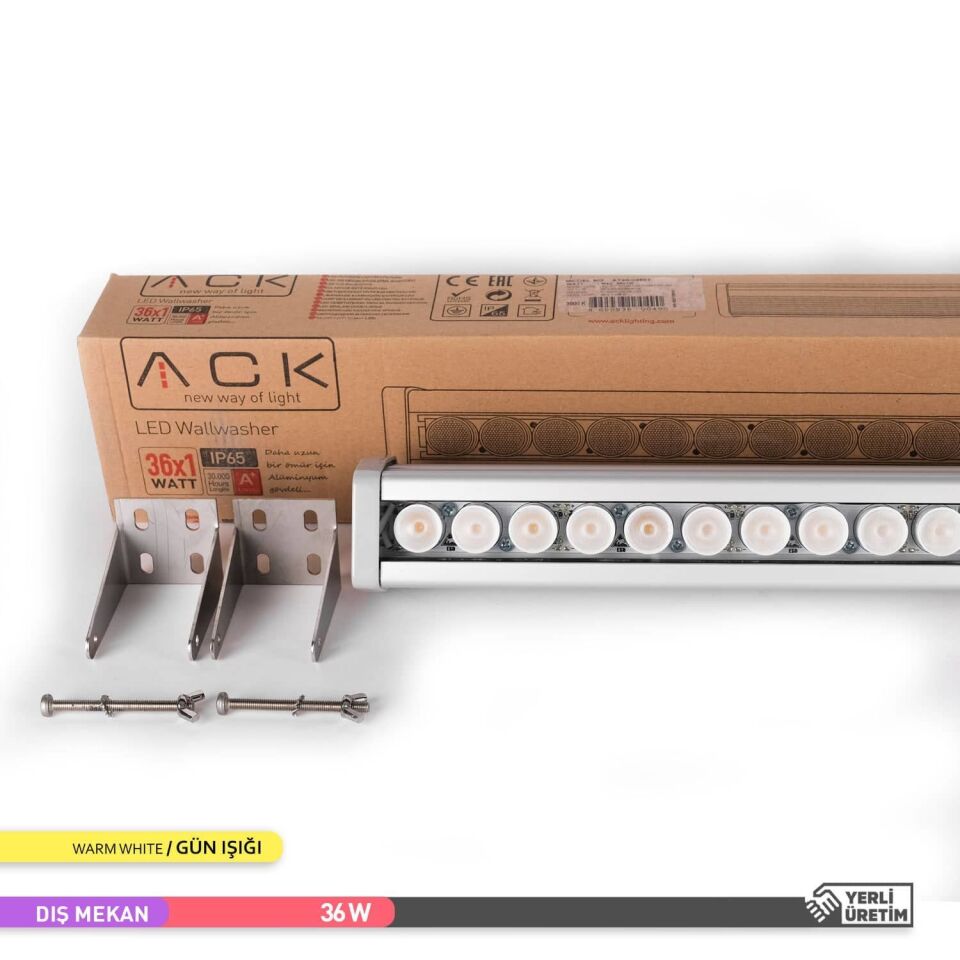 ACK AT20-03603 36W Led WallWasher 3000K