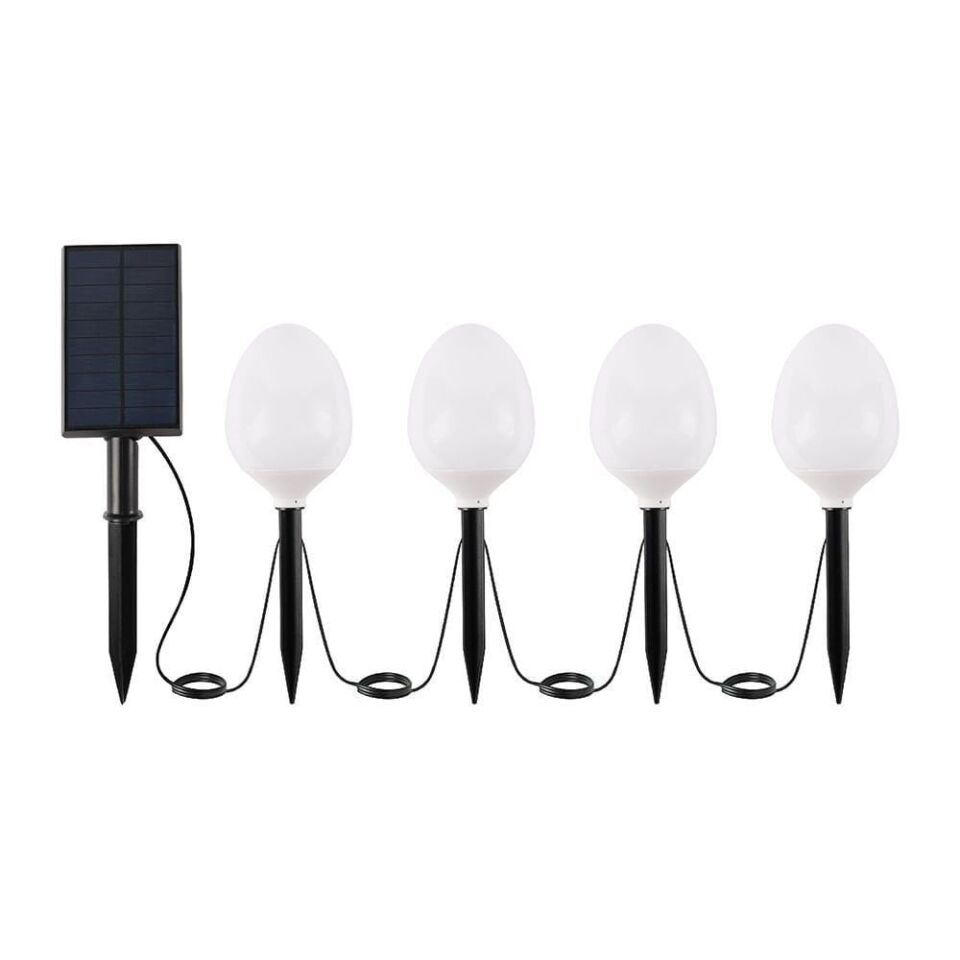 ACK AG60-05891 SOLAR RGB Işık Kazıklı Bahçe Aydınlatma Armatür 12 LED Çipli