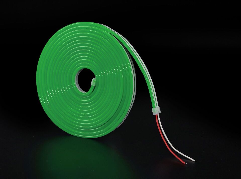 NOAS YL42-0125 12v Yeşil Işık Neon LED 5 metre