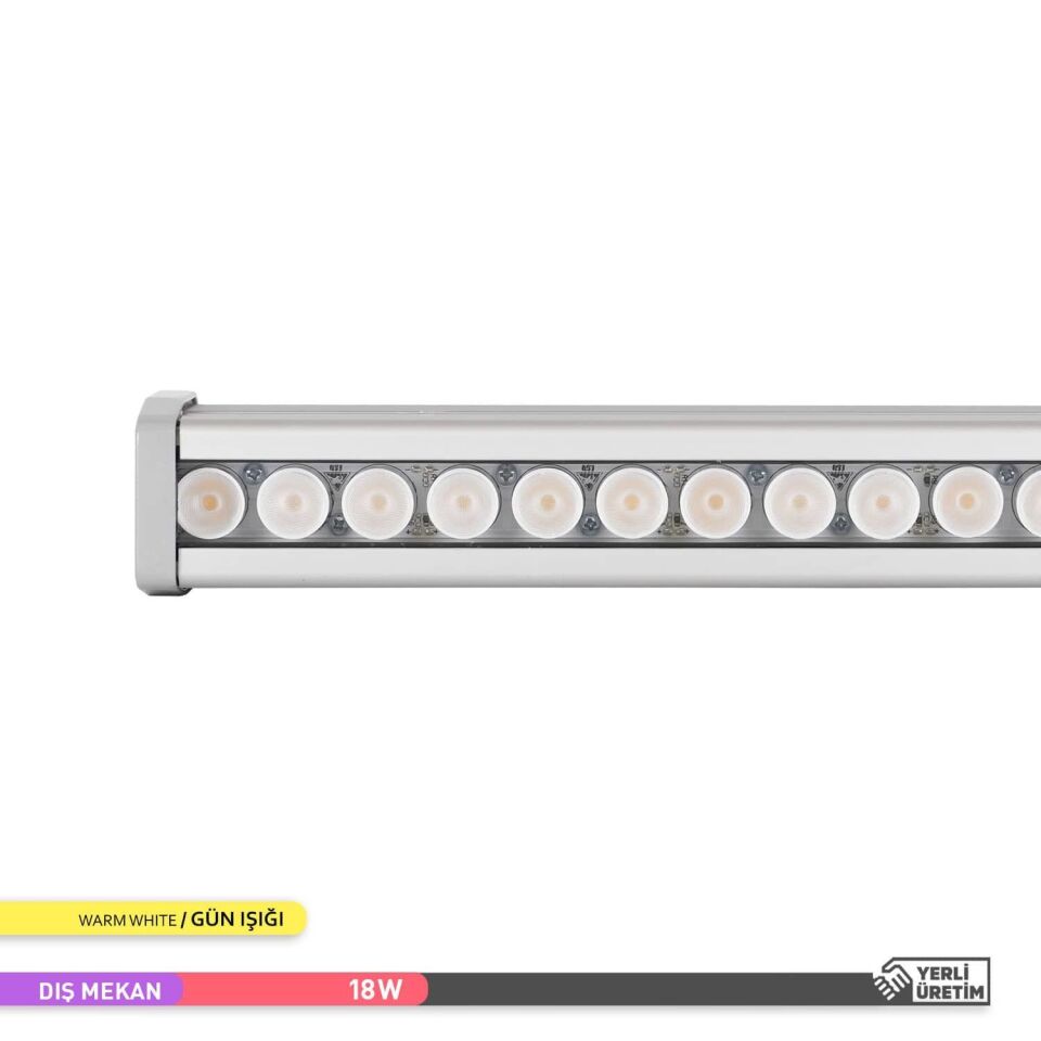 ACK AT20-01803 18W Led WallWasher 3000K