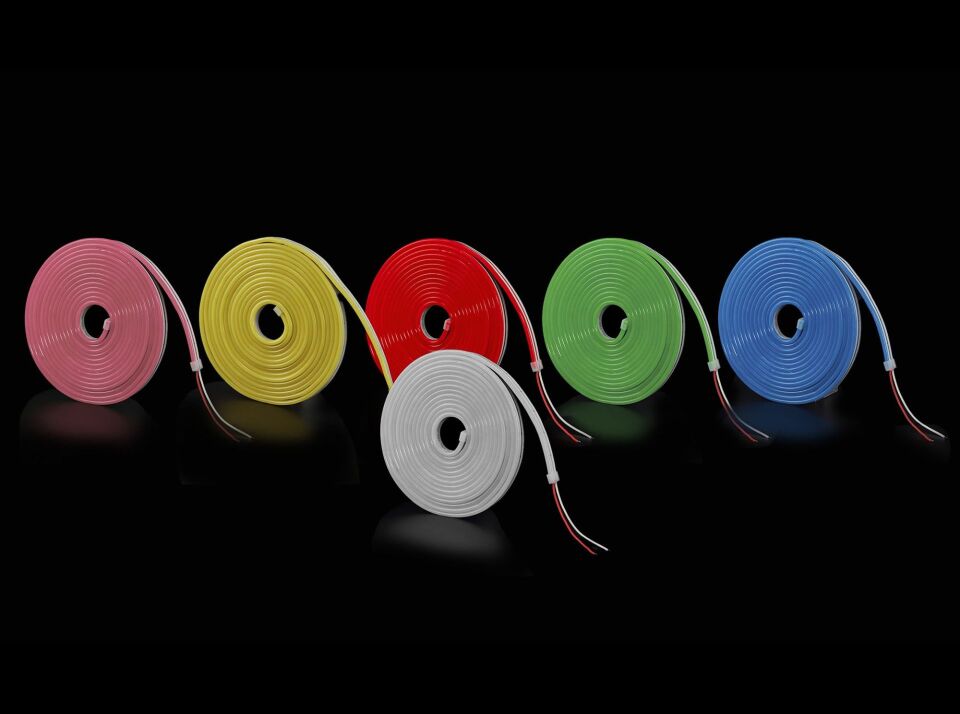 NOAS YL42-0124 12v Kırmızı Işık Neon LED 5 metre
