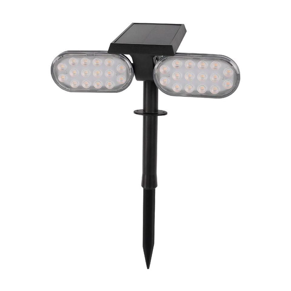 ACK AG60-02851 SOLAR Yeşil Işık Kazıklı Bahçe Aydınlatma Armatür 16x2 LED Çipli