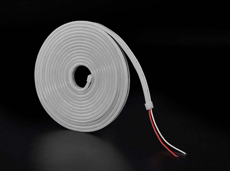 NOAS YL42-0122 12v 3200k Günışığı Neon LED 5 metre