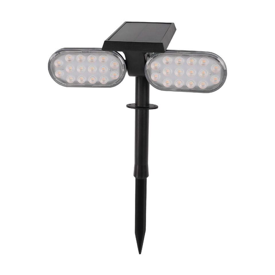 ACK AG60-02801 SOLAR 3000K Kazıklı Bahçe Aydınlatma Armatür 16x2 LED Çipli