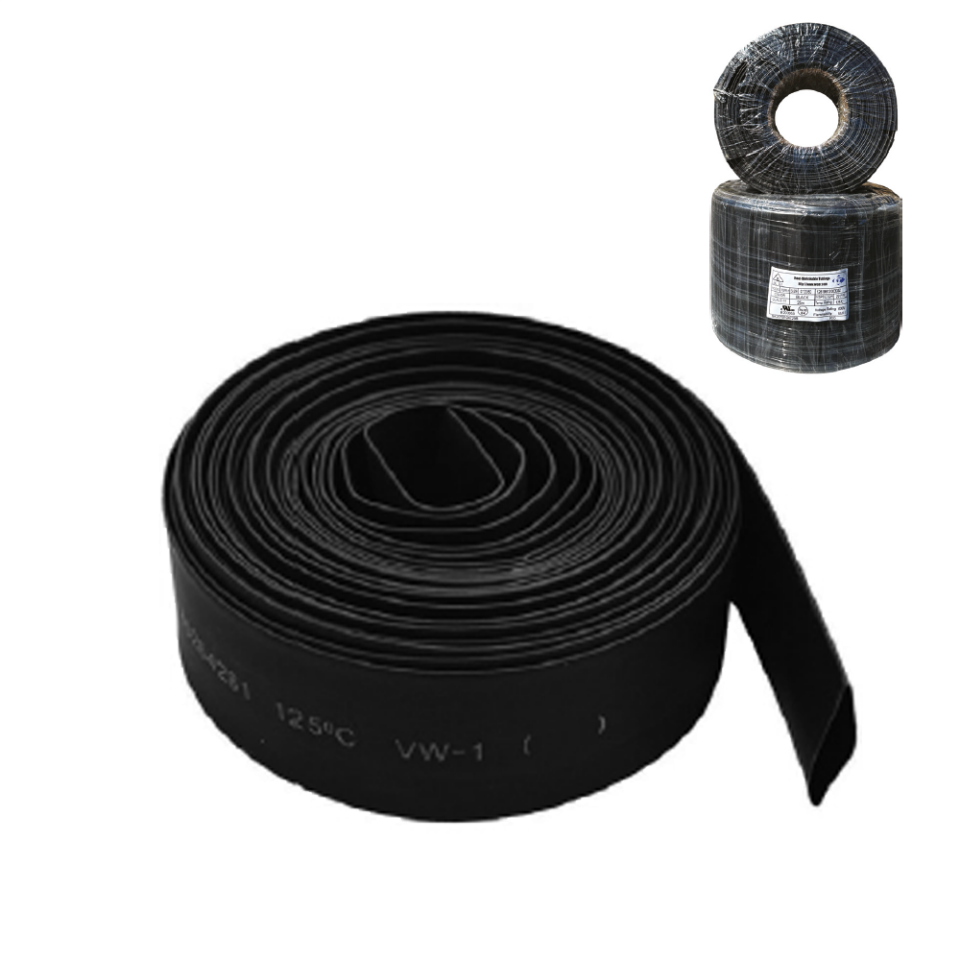 Woer W-S-4,5 4.5 mm² Isı ile Daralan Makaron Siyah Renk 100 Metre