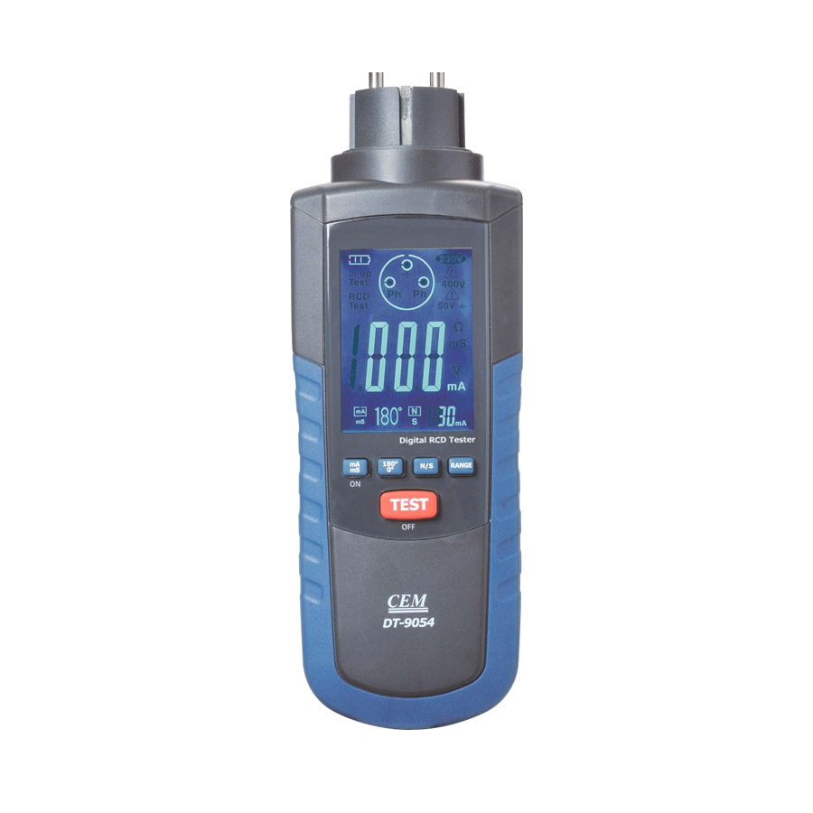 Cem DT-9054 Kaçak Akım Rölesi RCD Test Cihazı
