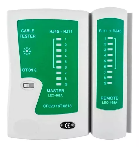 HM-217 RJ45 ve RJ11 Ağ Kablosu Test Cihazı