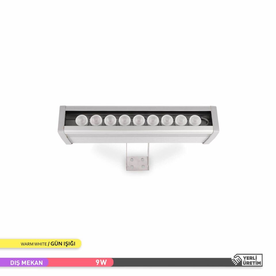 ACK AT20-00903 9W Led WallWasher 3000K
