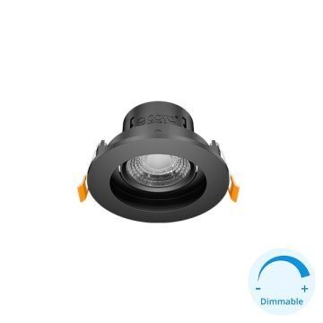 GOYA GY 1741-8 8 Watt Siyah Sıva Altı DİMLİ LED Spot