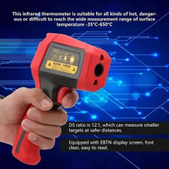 UNI-T UT309D Profesyonel Lazerli Termometre