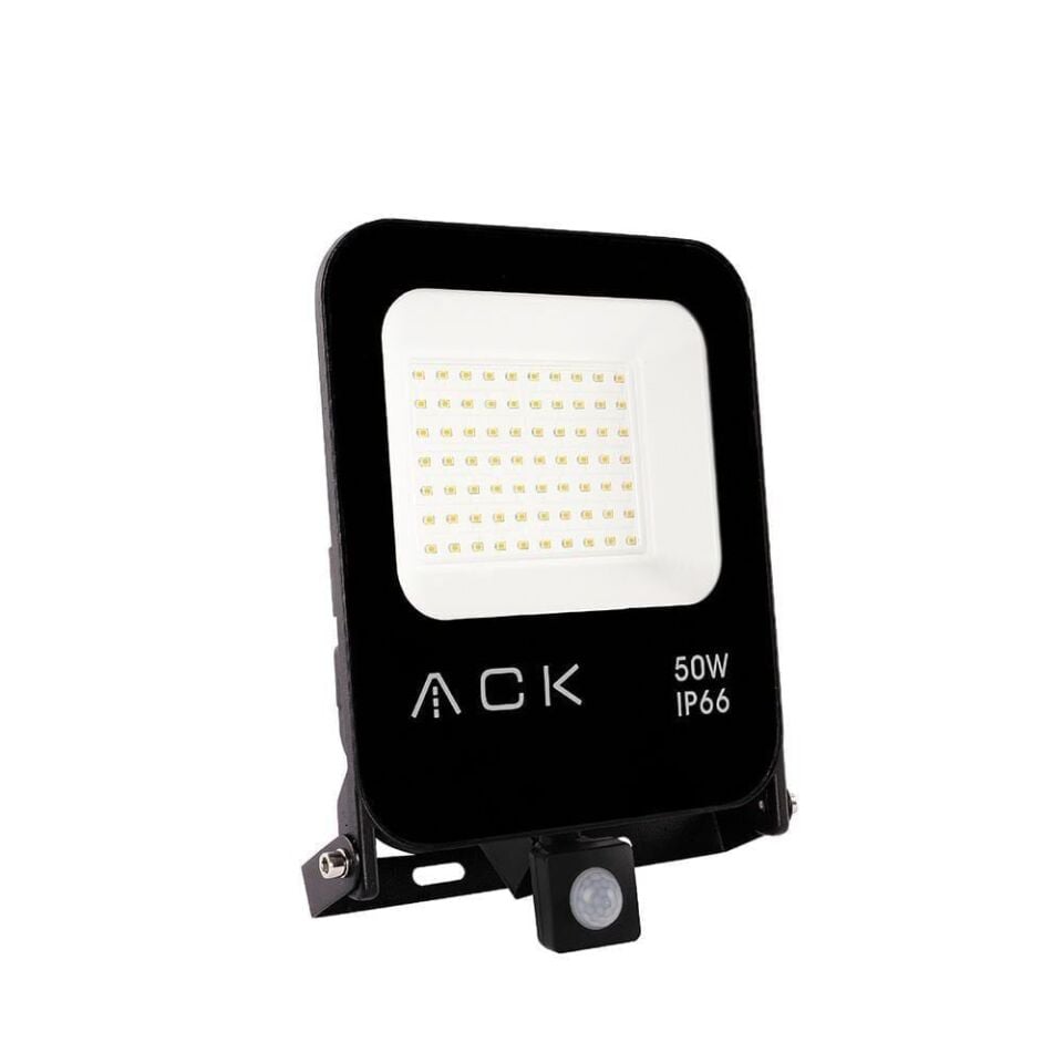 ACK AT62-25032 50W 6500K Sensörlü Led Projektör