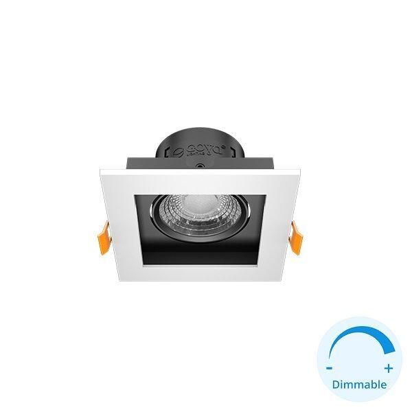 GOYA GY 1742-8 8 Watt Beyaz-Siyah Sıva Altı DİMLİ LED Spot