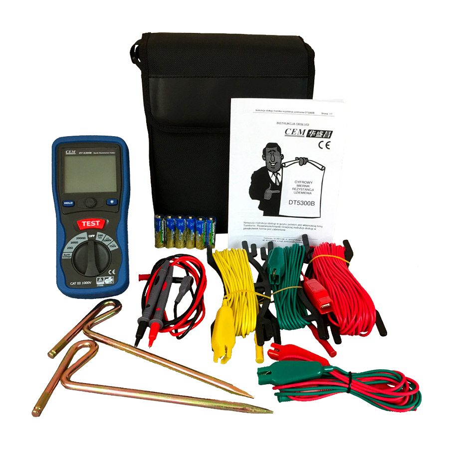 CEM DT-5300B Topraklama Direnci Ölçüm Cihazı