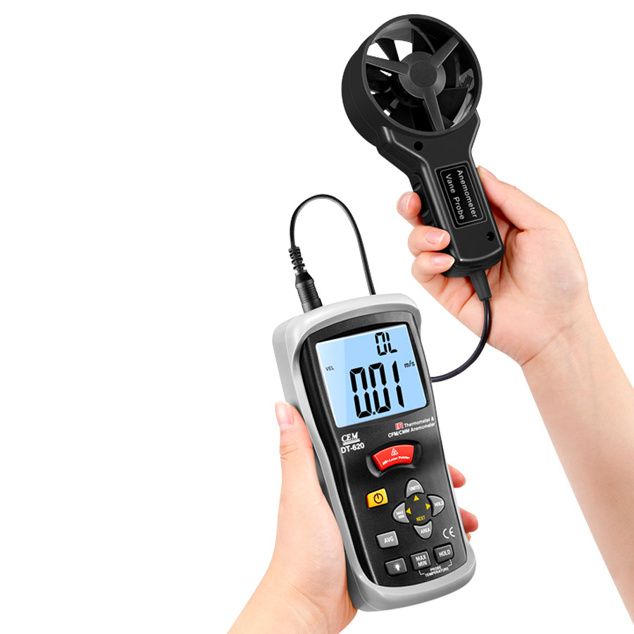 CEM DT-619 Rüzgar Ölçer (Anemometre)